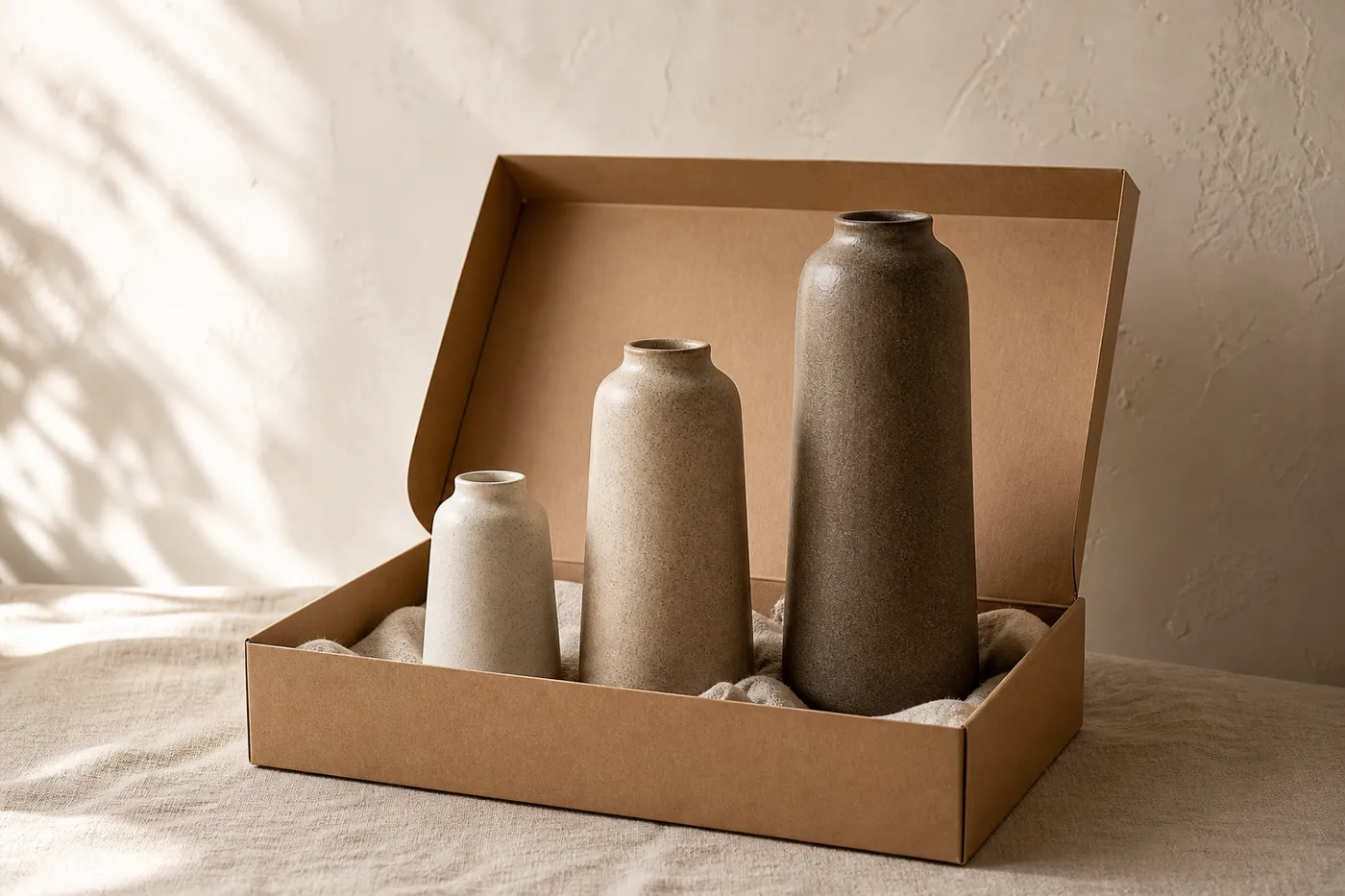 Collection Coffret Trio de Vases Signature